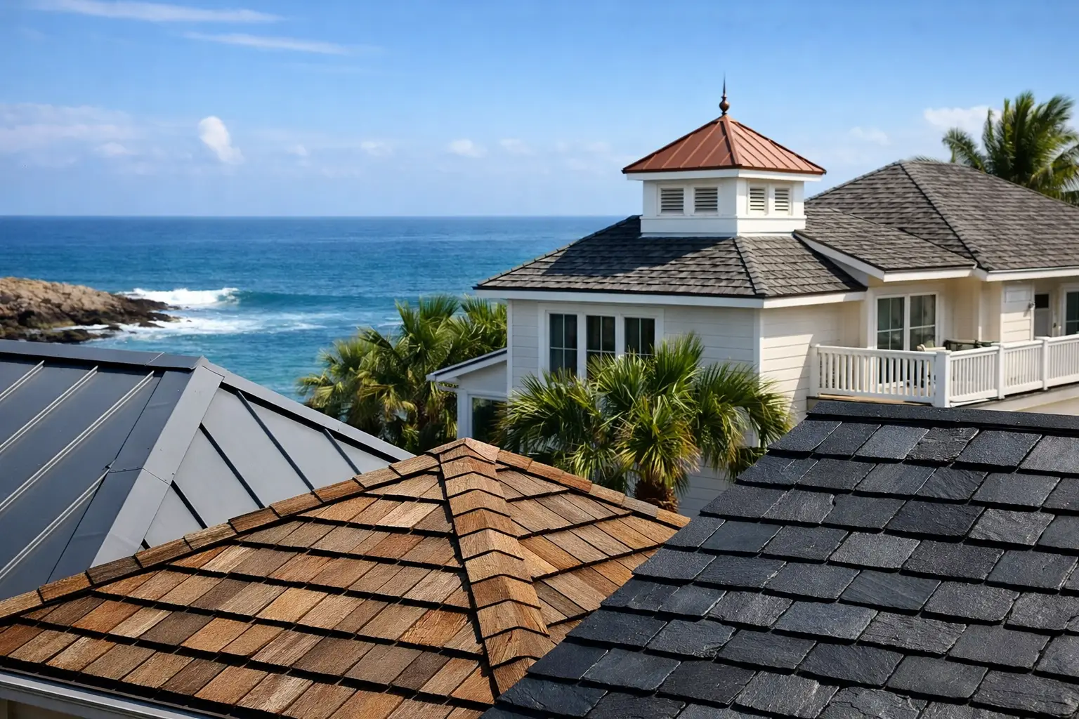 Best Roofing Materials for Coastal Homes