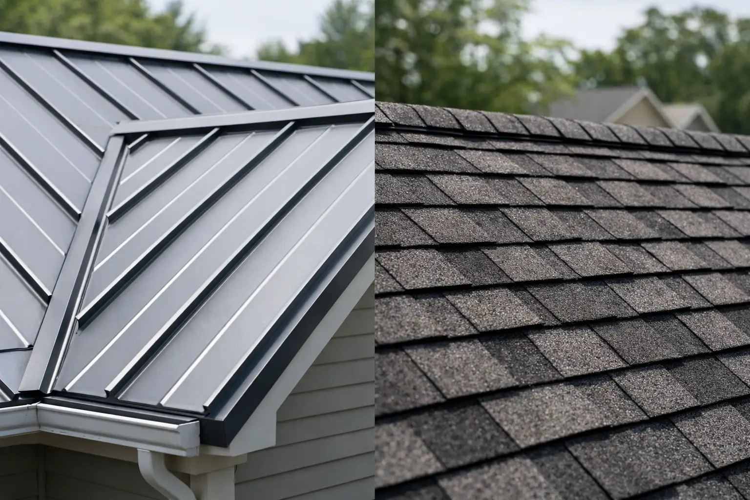 Metal Roof vs Shingles: What Makes Sense?