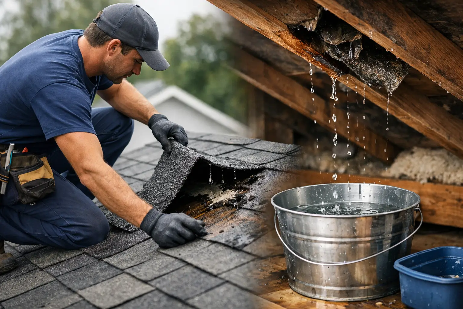 Can a Leaking Roof Be Repaired? Know the Signs