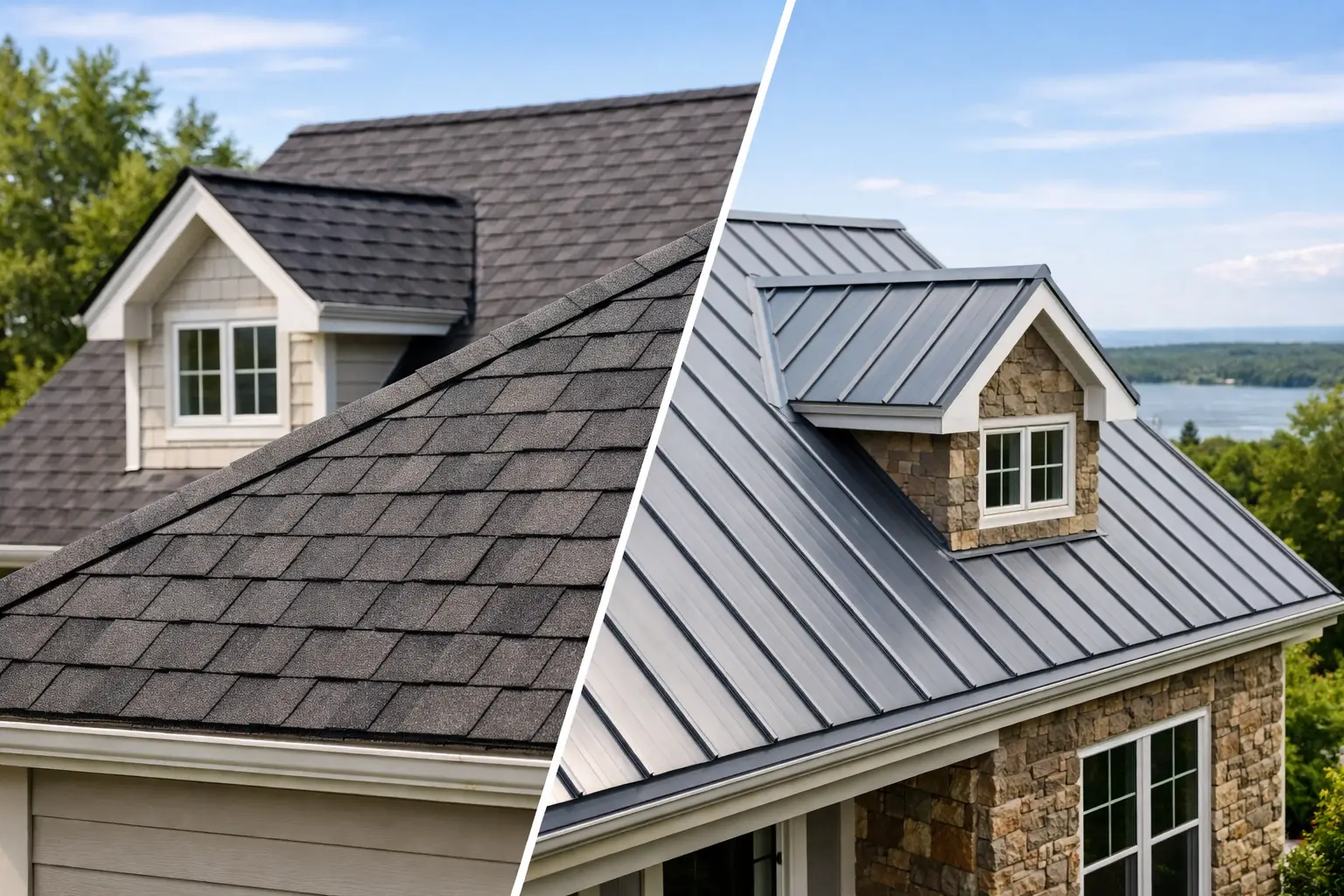 Asphalt Roof Versus Metal for Connecticut Homes
