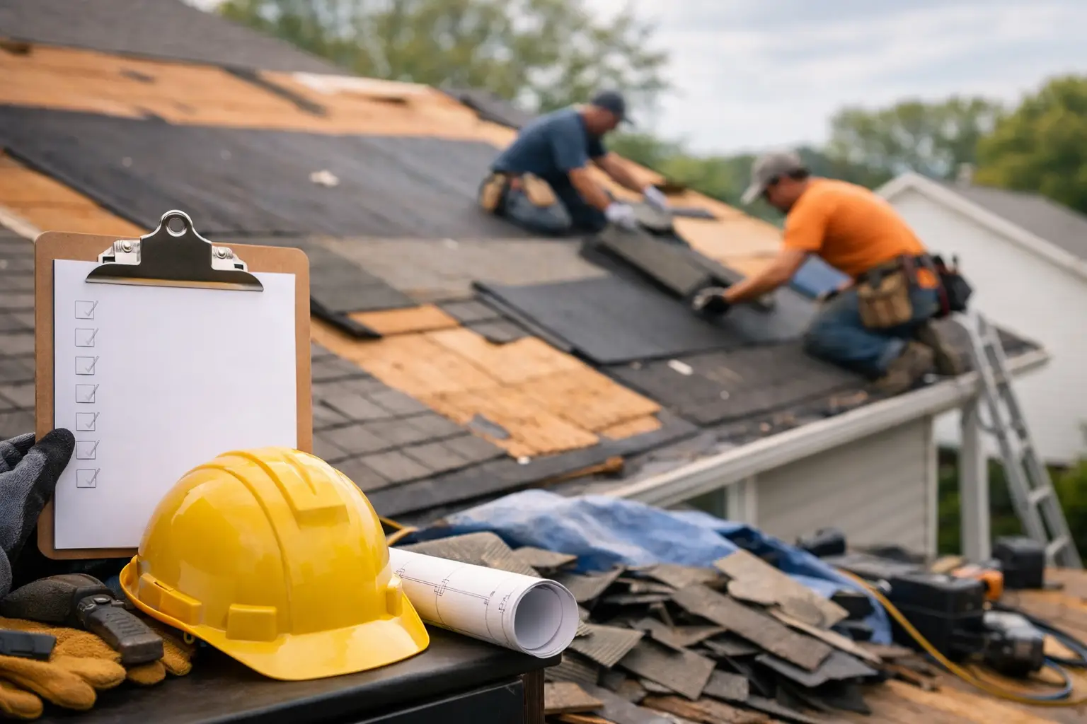 How to Prepare for Roof Replacement: 9 Steps