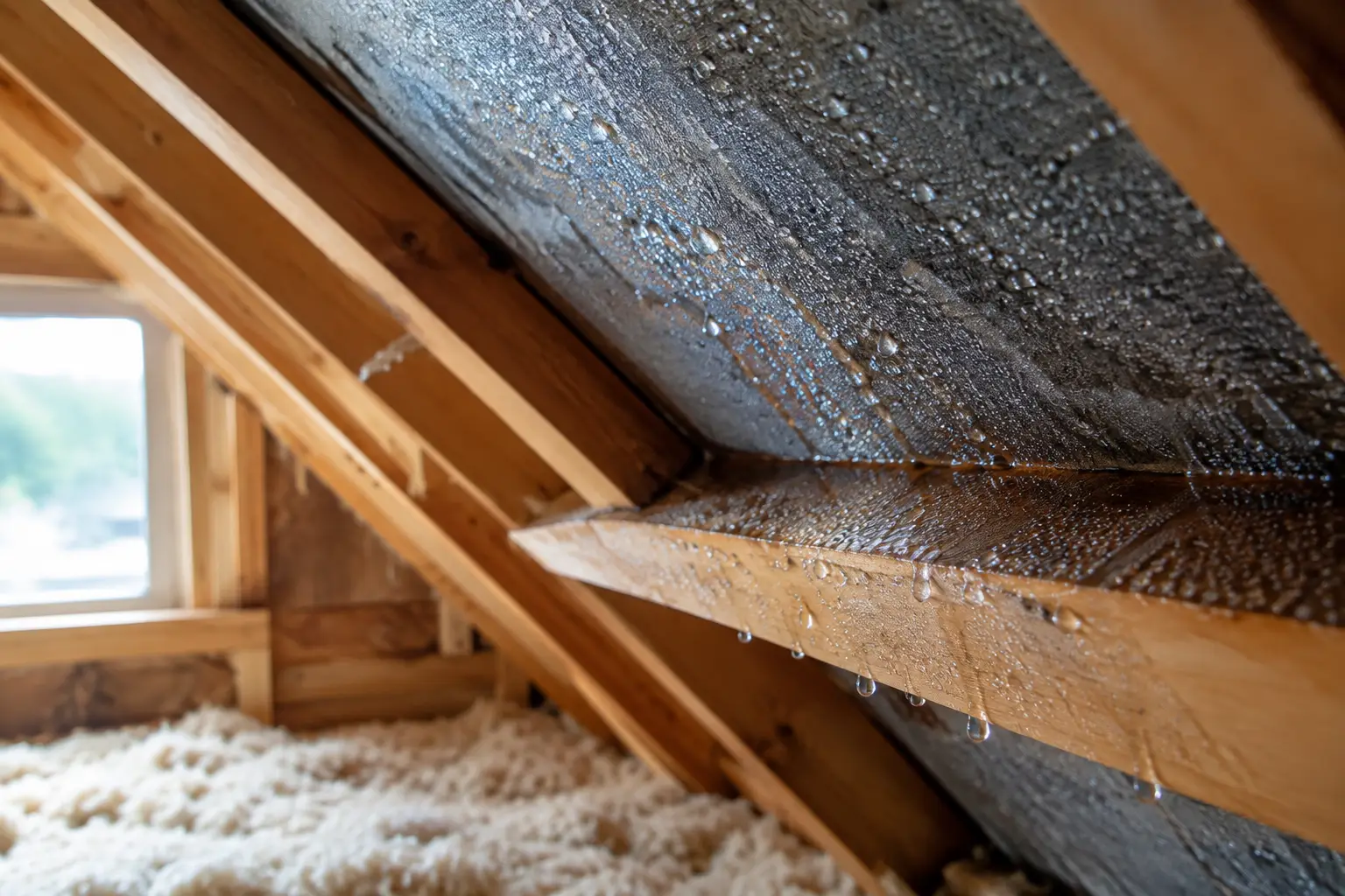 What Causes Attic Roof Condensation in Homes?