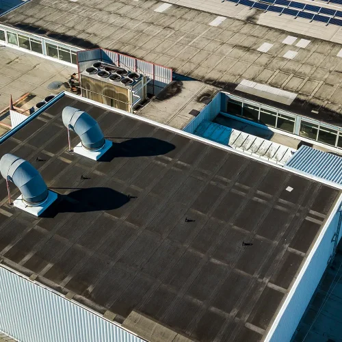 industrial roofing work