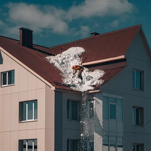Commercial-Roof-Snow-Removal